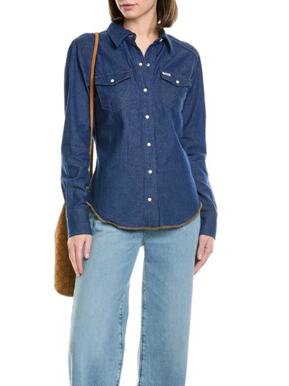 STAUD x Wrangler The Western Shirt size Small